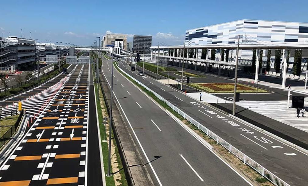世界とつながる空港直結
